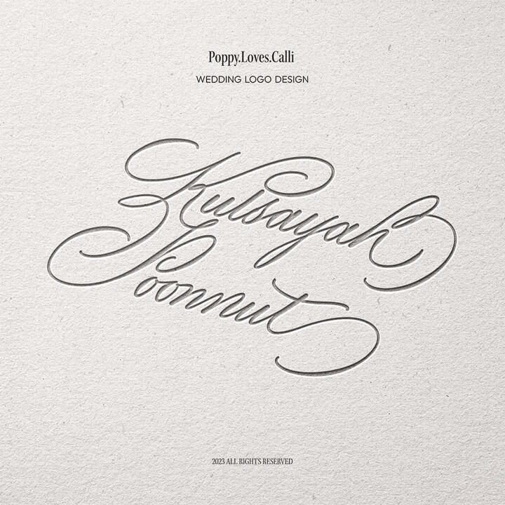 Logo "Kulsayah & Poonnut"